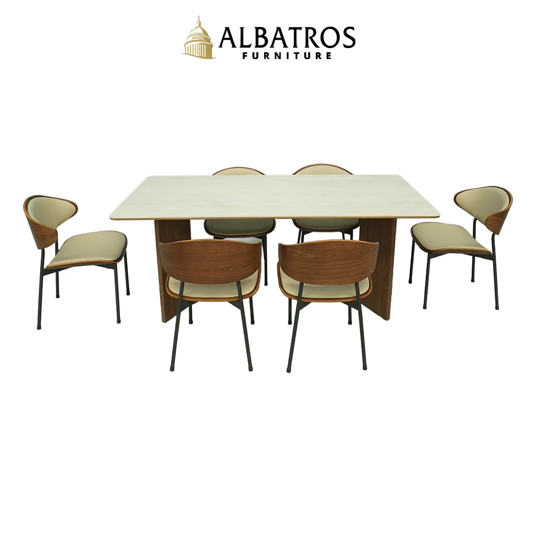 Autumn Dining Table Luxury – Meja Makan Estetik