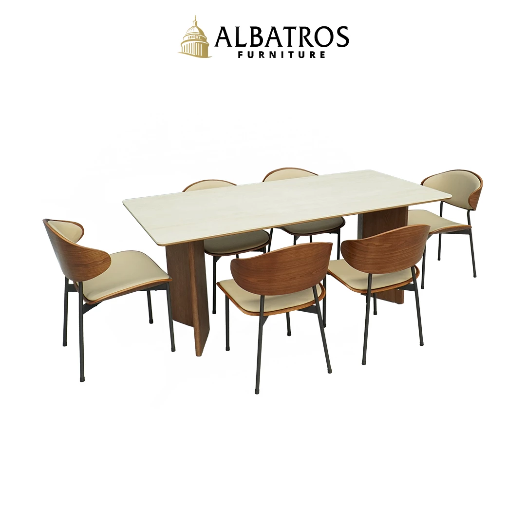 Autumn Dining Table Luxury – Meja Makan Estetik