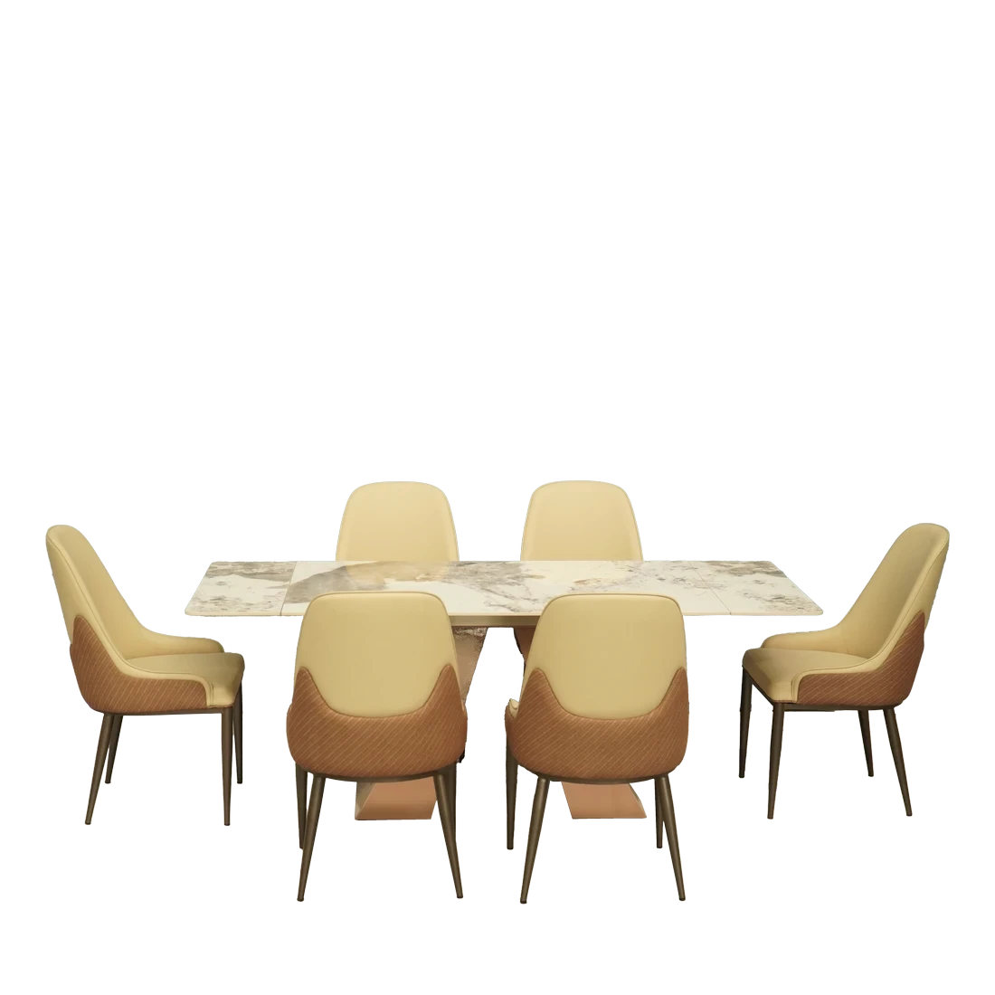 Spring Dining Table Luxury – Meja Makan Estetik