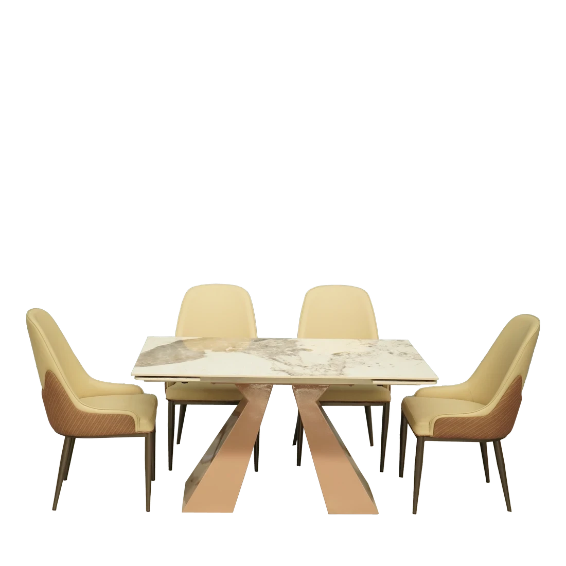 Spring Dining Table Luxury – Meja Makan Estetik
