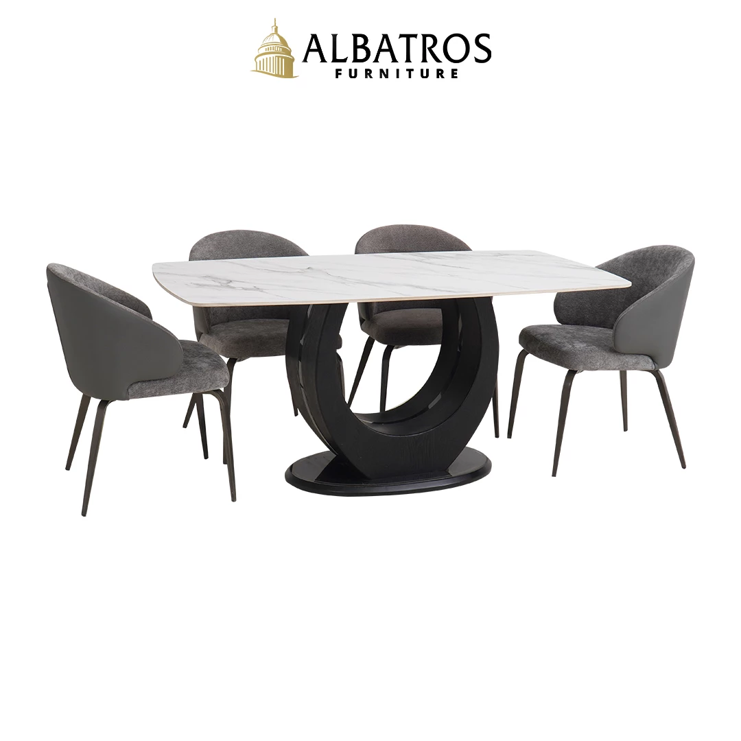 Winter Dining Table Luxury – Meja Makan Estetik