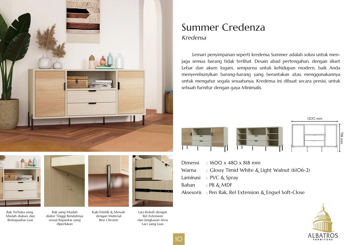 CSD Summer - Lemari Kabinet Penyimpanan Serbaguna gallery 1