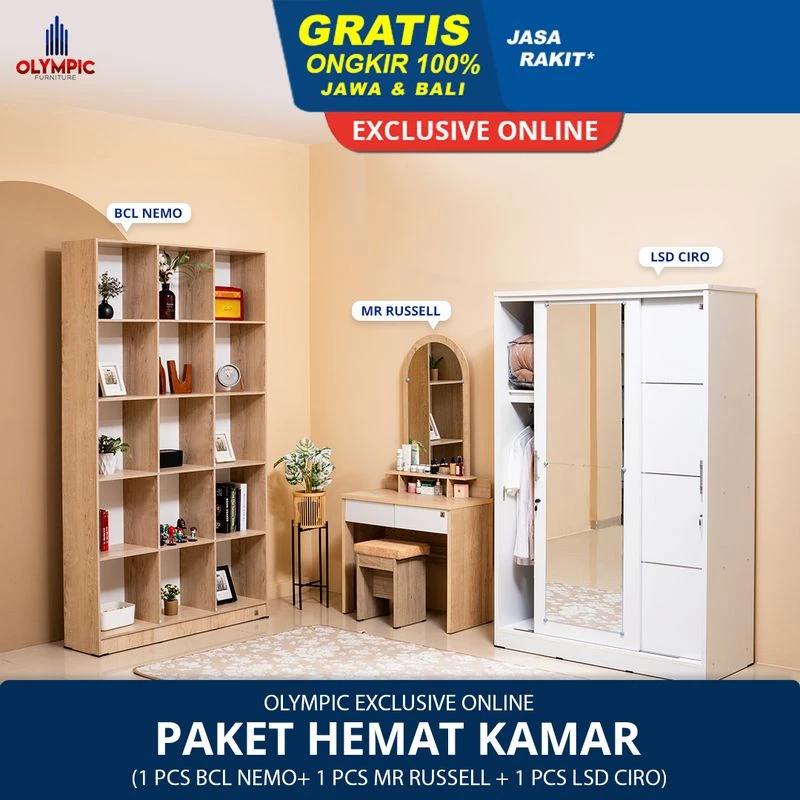 Paket Hemat Kamar Exclusive Online - BCL Nemo + MR Russell + LSD Ciro