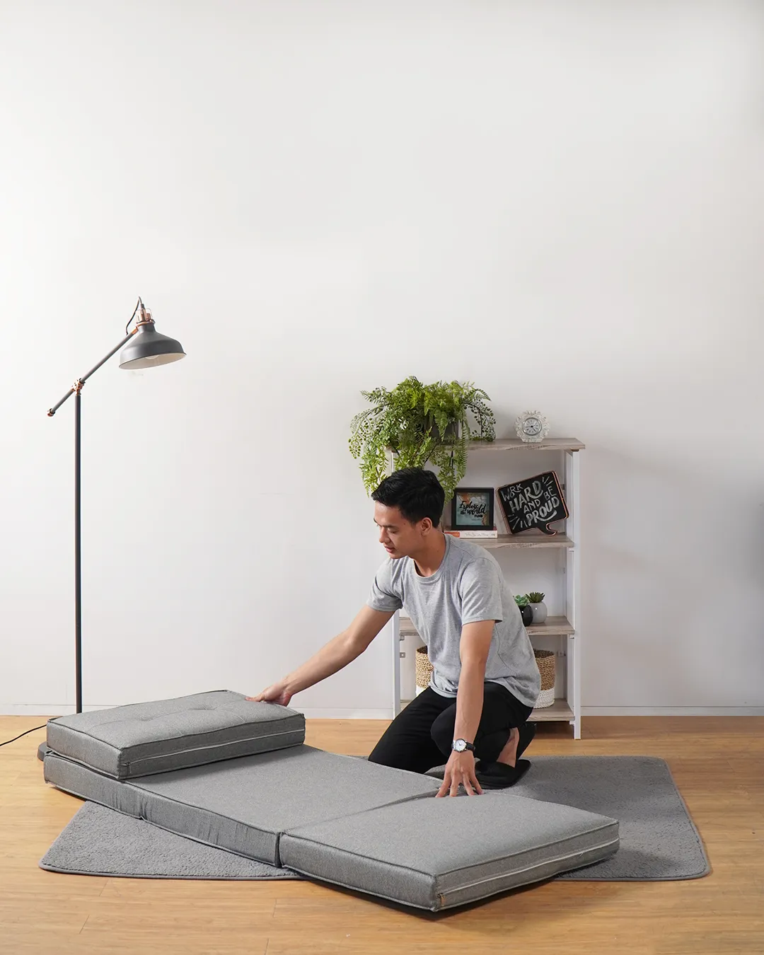 Sofa Lipat Ariel + Sofa IVI / Mushroom Stool