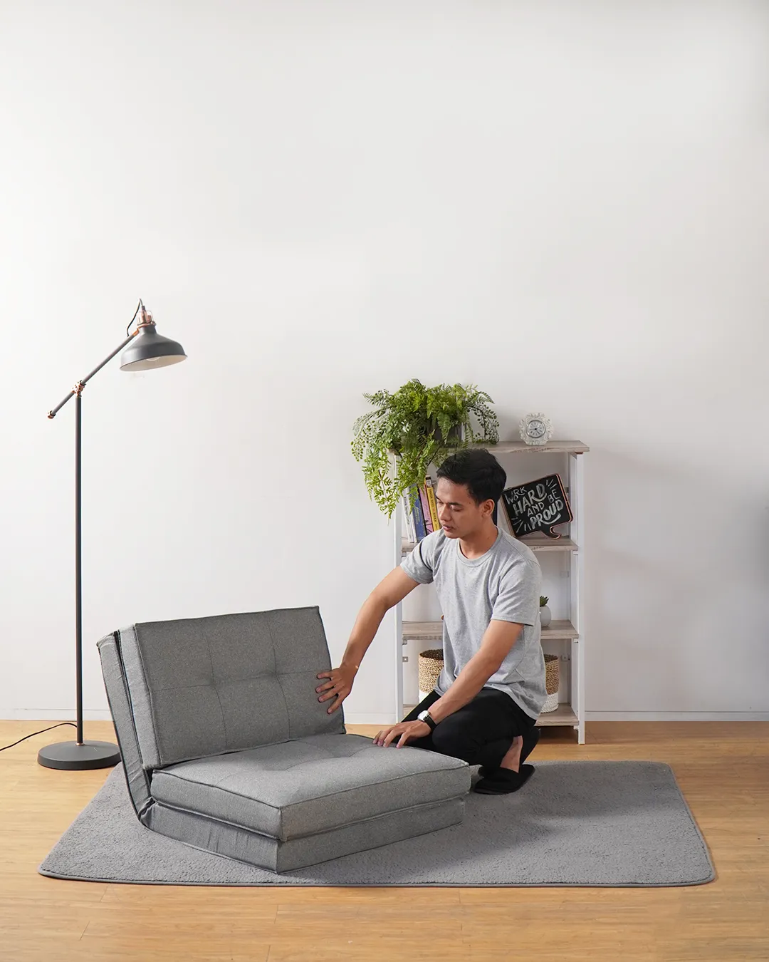 Sofa Lipat Ariel + Sofa IVI / Mushroom Stool
