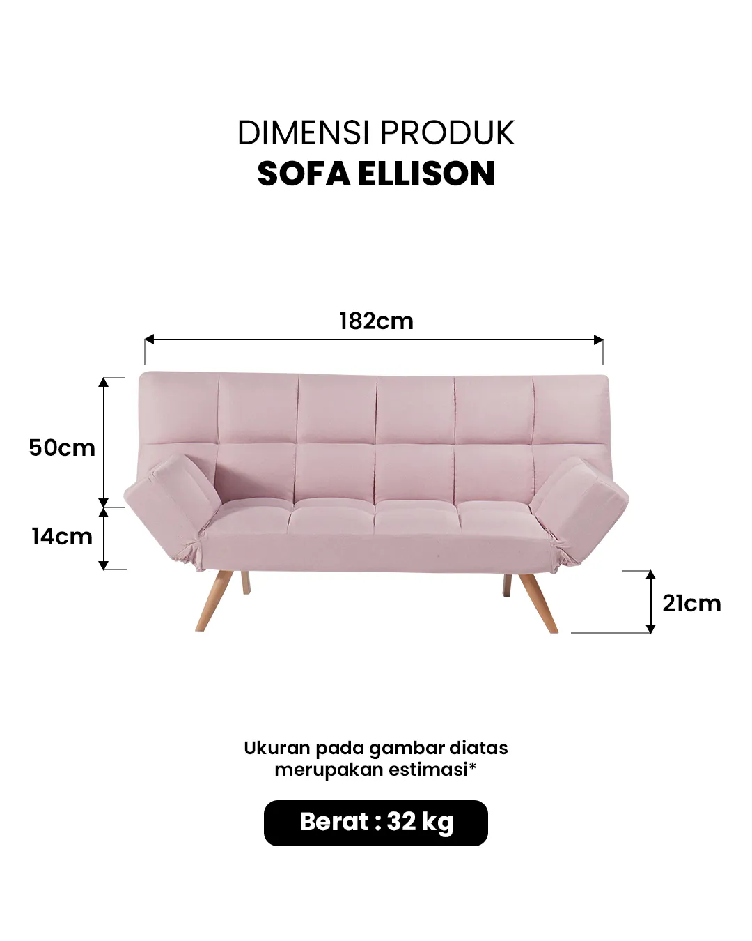 Procella Sofabed Ellison + Sofa IVI / Mushroom Stool gallery 2