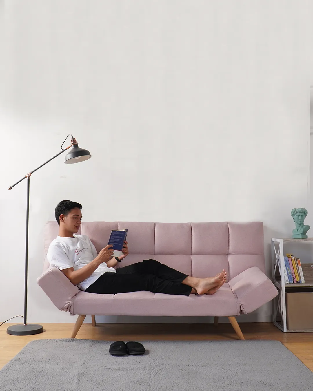 Procella Sofabed Ellison + Sofa IVI / Mushroom Stool