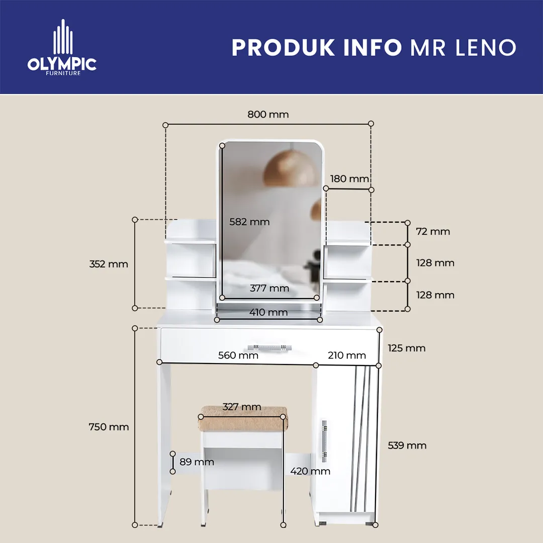 Paket Kamar Tidur Olympic - BD 6 gallery 6