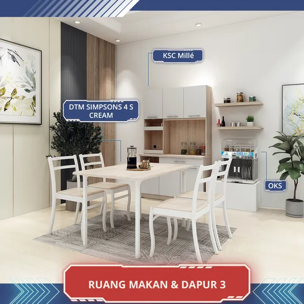 Paket Hemat Dapur / Kitchen Dining Olympic - RM 3