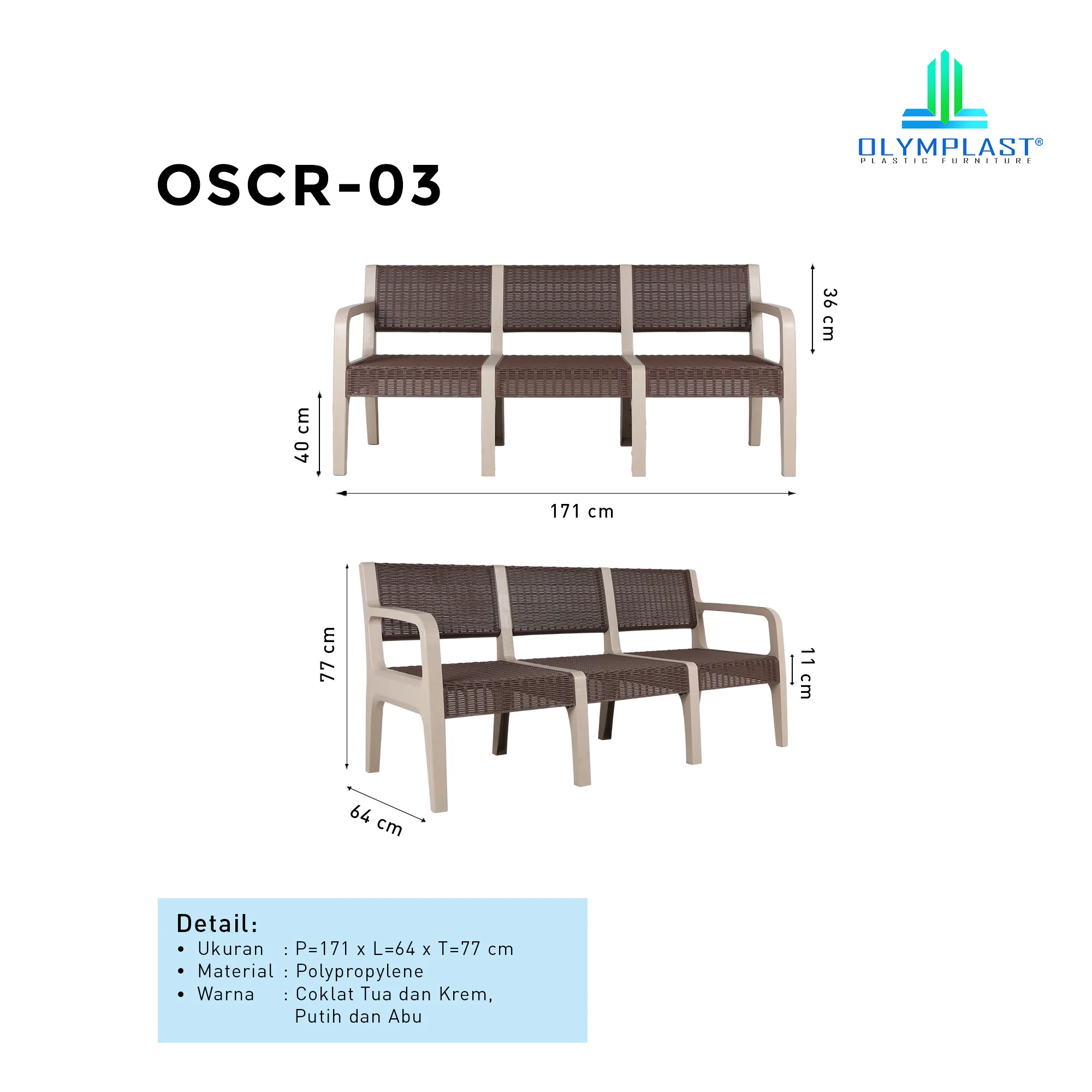 Paket Ruang Tamu Olymplast - Nikmati Hidup 11 gallery 1