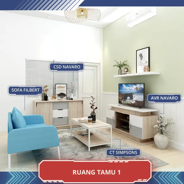 Olympic Paket Ruang Tamu 1
