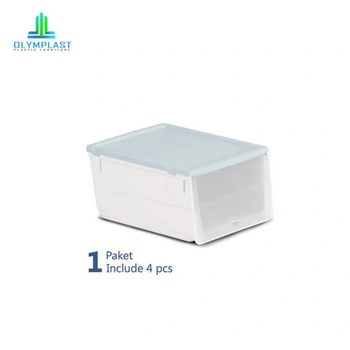 OSB - Kotak Plastik Penyimpanan Serbaguna - Olymplast Storage Box - 4pcs