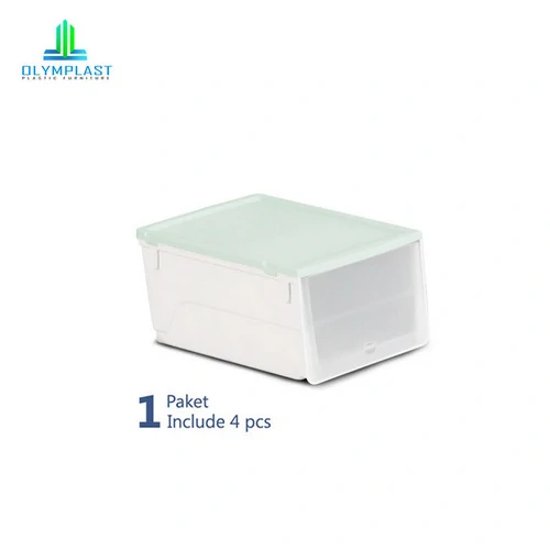 OSB - Kotak Plastik Penyimpanan Serbaguna - Olymplast Storage Box - 4pcs