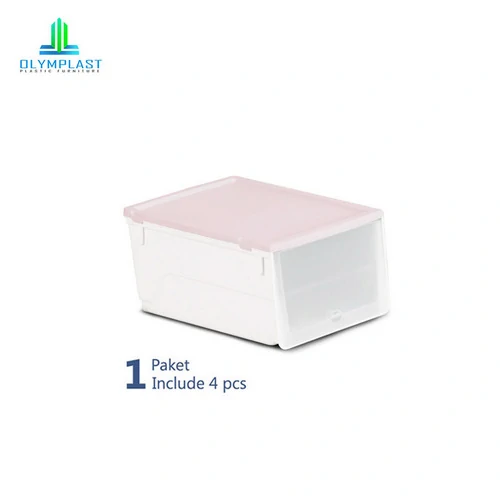 OSB - Kotak Plastik Penyimpanan Serbaguna - Olymplast Storage Box - 4pcs