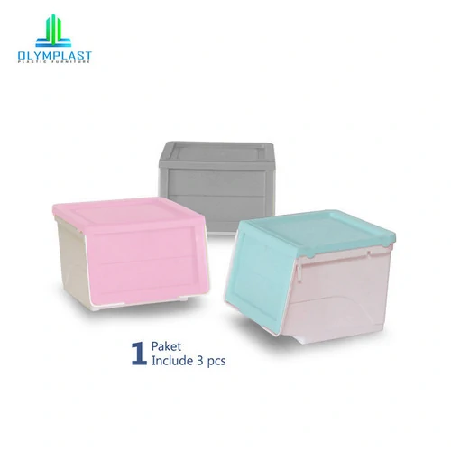 OSS - Kotak Penyimpanan Serbaguna - Storage Solution - 3pcs