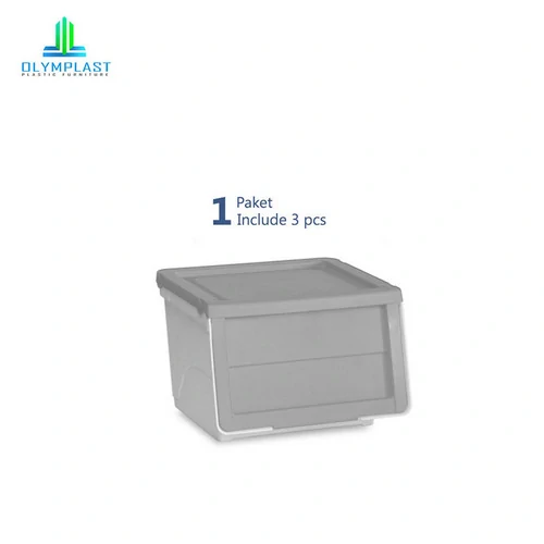 OSS - Kotak Penyimpanan Serbaguna - Storage Solution - 3pcs