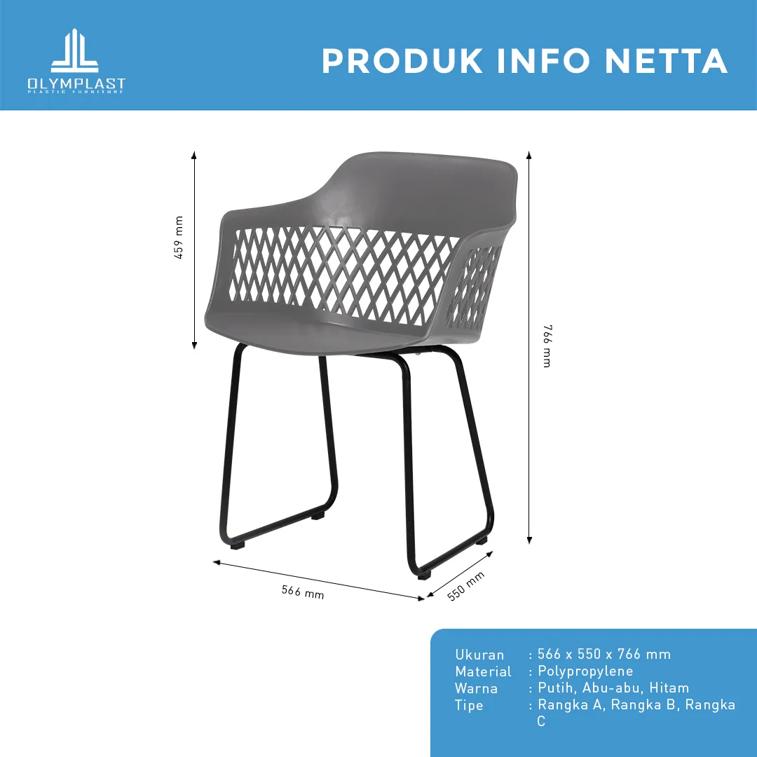 Olympic x Olymplast - New Normal P Avanty - Paket Meja Kursi FD 01 + Avanty gallery 6