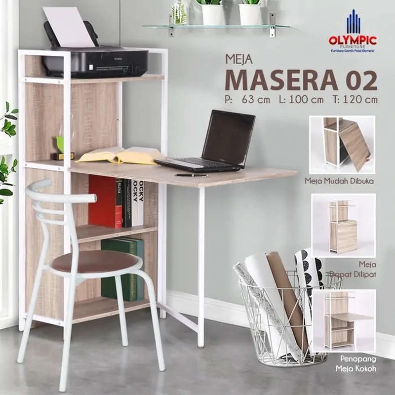 Olympic x Olymplast - New Normal Q Netta - Paket Meja Kursi Masera 02 + Netta gallery 2