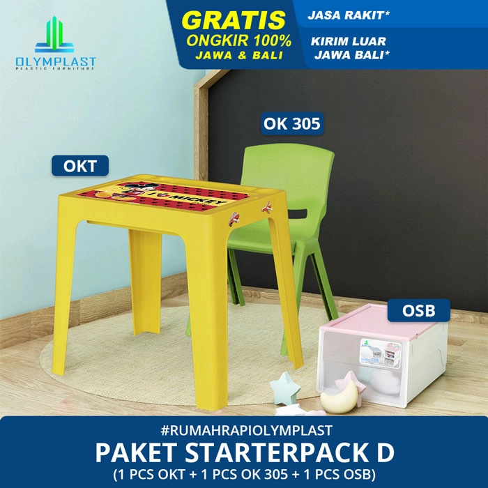Paket Hemat Starterpack D - Tempat Penyimpanan Oymplast - OKT & OK 305 & OSB