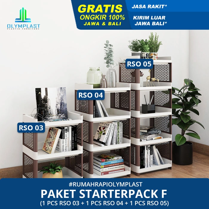 Paket Hemat Starterpack F - Tempat Penyimpanan Oymplast - RSO 03 04 05