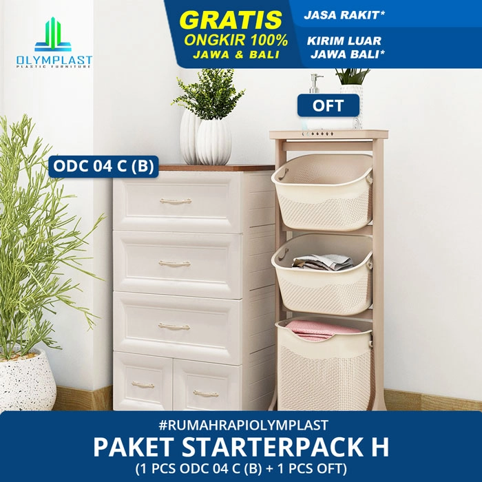 Olymplast Paket Tempat Penyimpanan Starterpack H - OFT 03 + ODC 04 Classic (B)