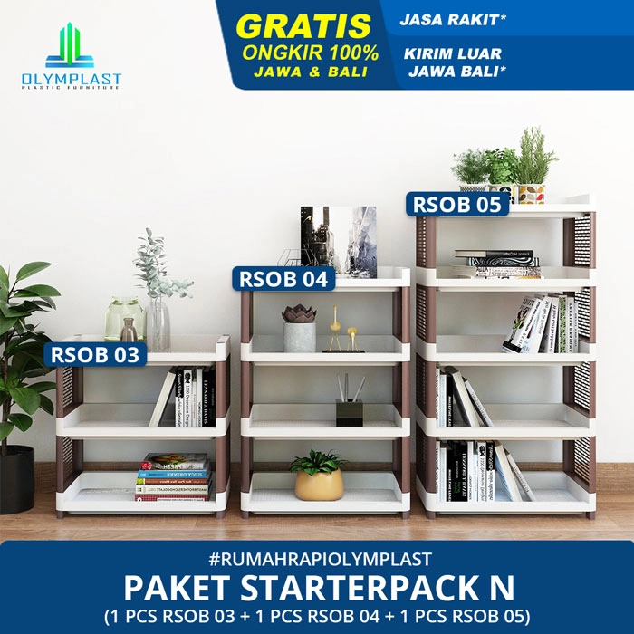 Paket Hemat Starterpack N - Tempat Penyimpanan Oymplast - RSOB 03 04 05