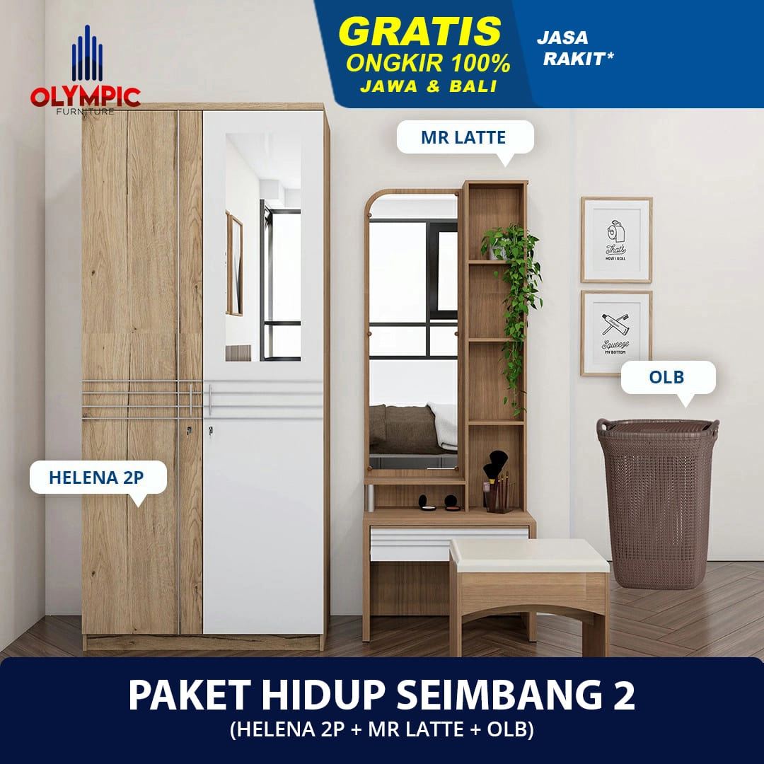 Paket Hemat Kamar Tidur Olympic - Hidup Seimbang 2