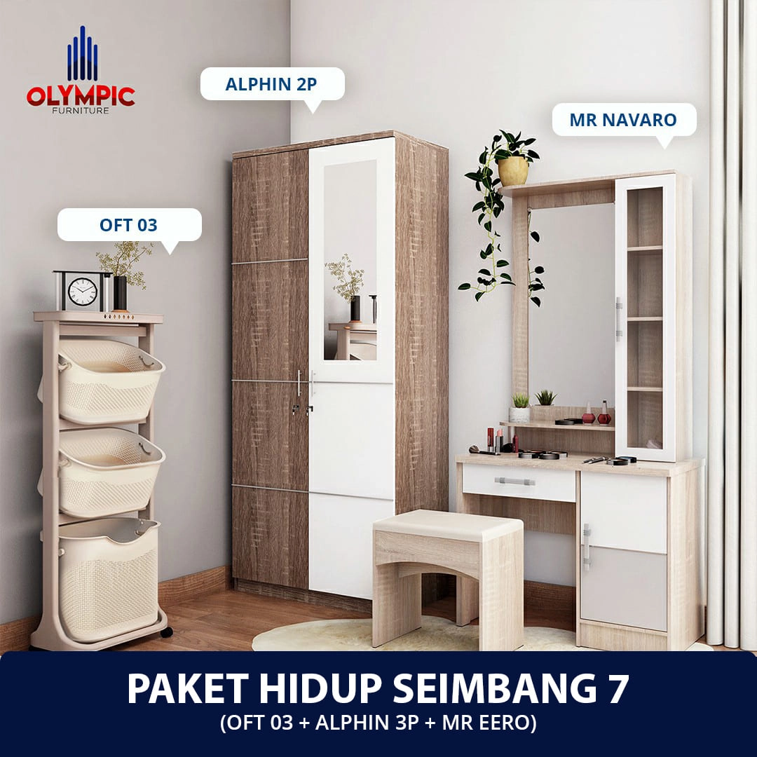 Paket Hemat Kamar Tidur Olympic - Hidup Seimbang 6