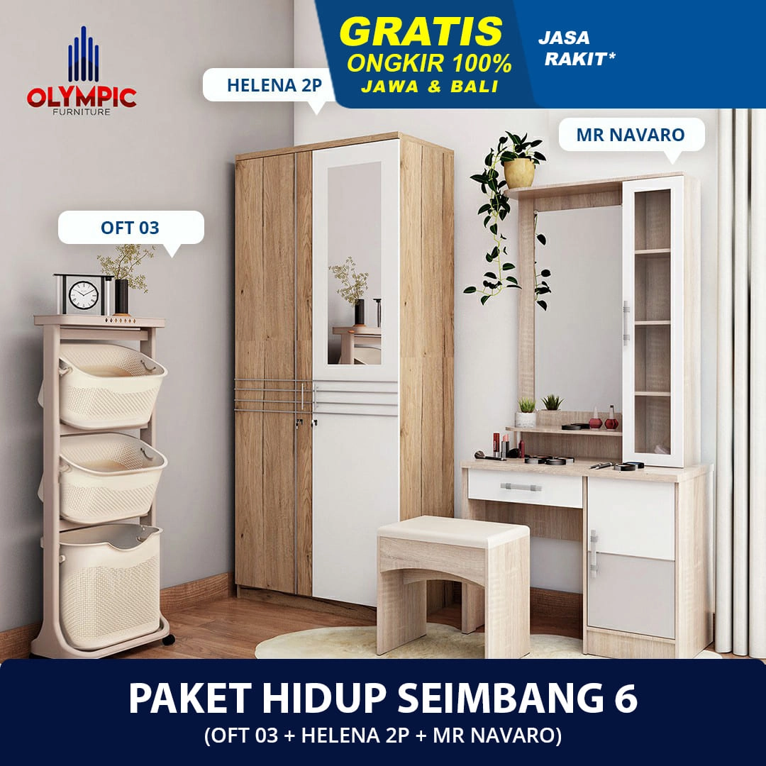 Paket Hemat Kamar Tidur Olympic - Hidup Seimbang 6