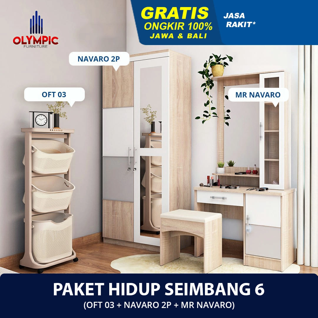 Paket Hemat Kamar Tidur Olympic - Hidup Seimbang 6