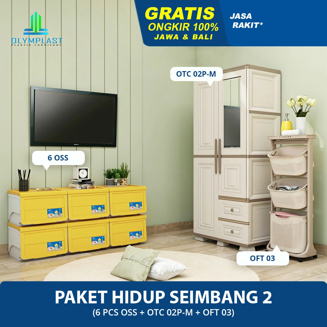 Paket Hemat Kamar Tidur Olymplast - Hidup Seimbang 2