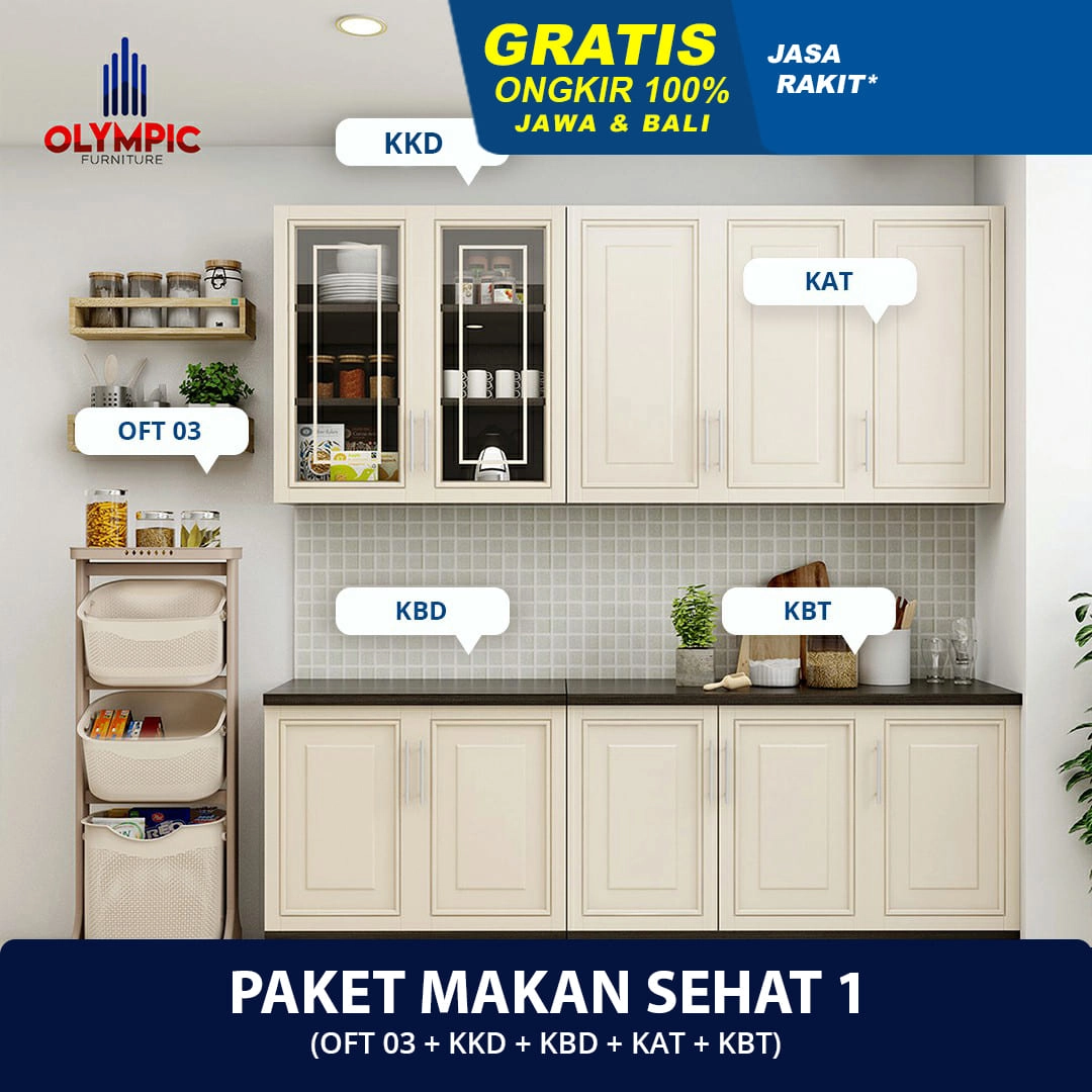 Paket Hemat Dapur / Kitchen Dining Olympic - Makan Sehat 1