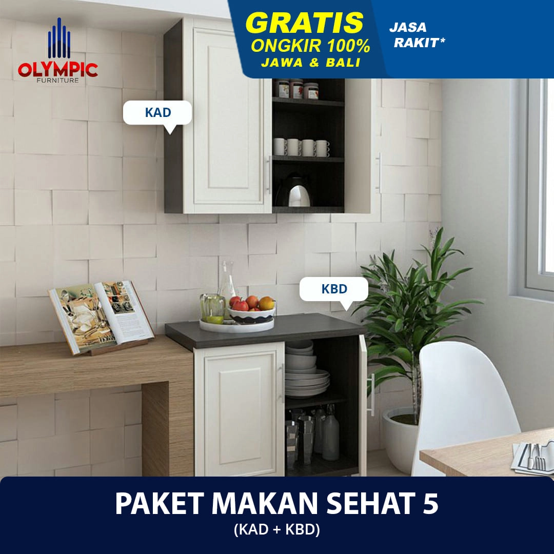 Paket Hemat Dapur / Kitchen Dining Olympic - Makan Sehat 5