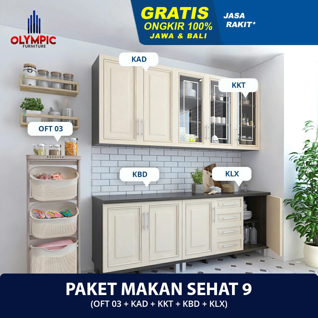 Paket Hemat Dapur / Kitchen Dining Olympic - Makan Sehat 9