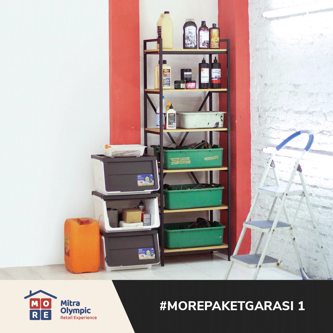 Garage Storage 1 - More Paket Inspirasi Tempat Penyimpanan