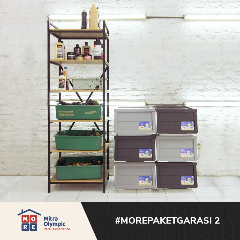 Garage Storage 2 - More Paket Inspirasi Tempat Penyimpanan
