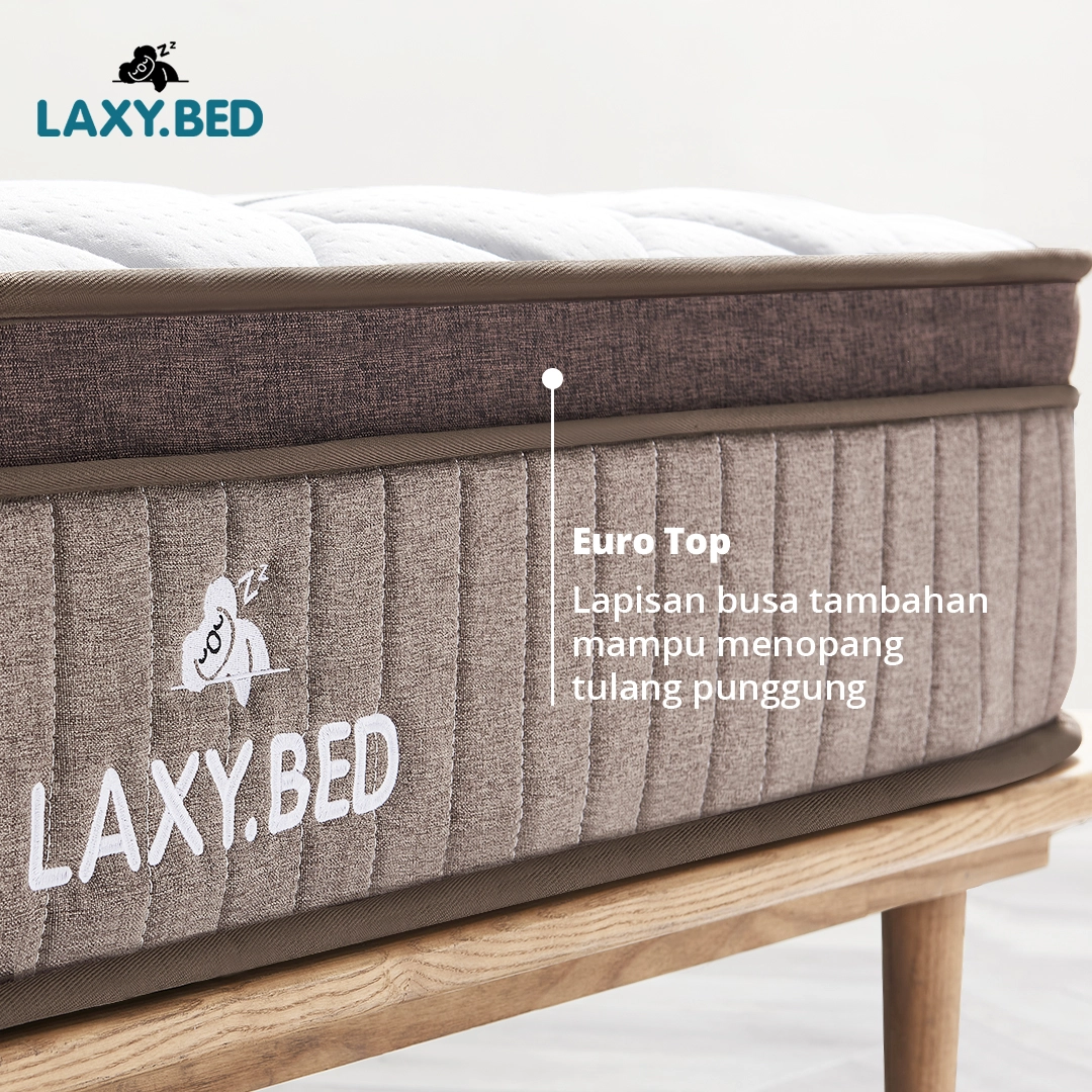 Laxy Bed Springbed Pocket dalam Box - Springbed Vakum gallery 6
