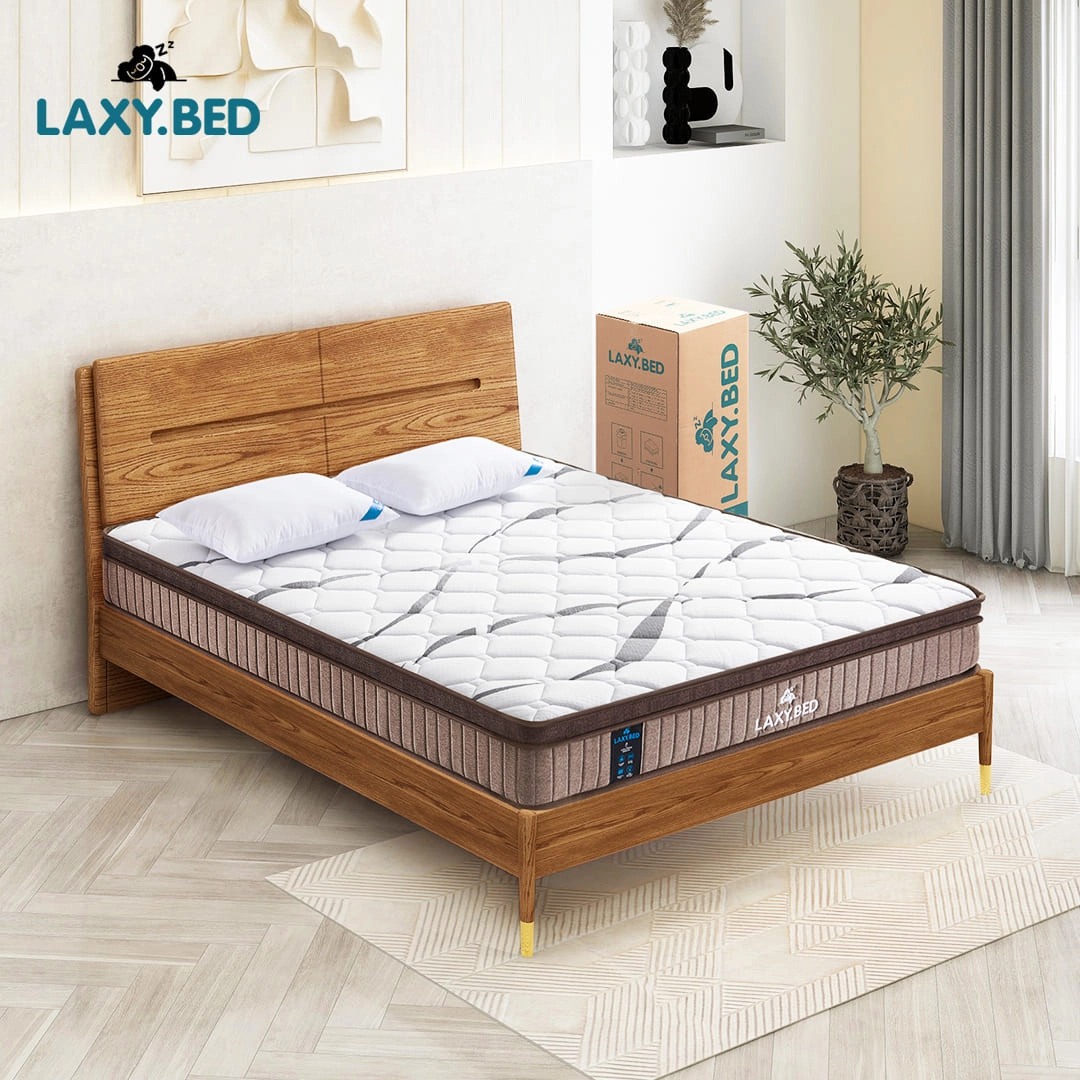 Laxy Bed Springbed Pocket dalam Box - Springbed Vakum 160