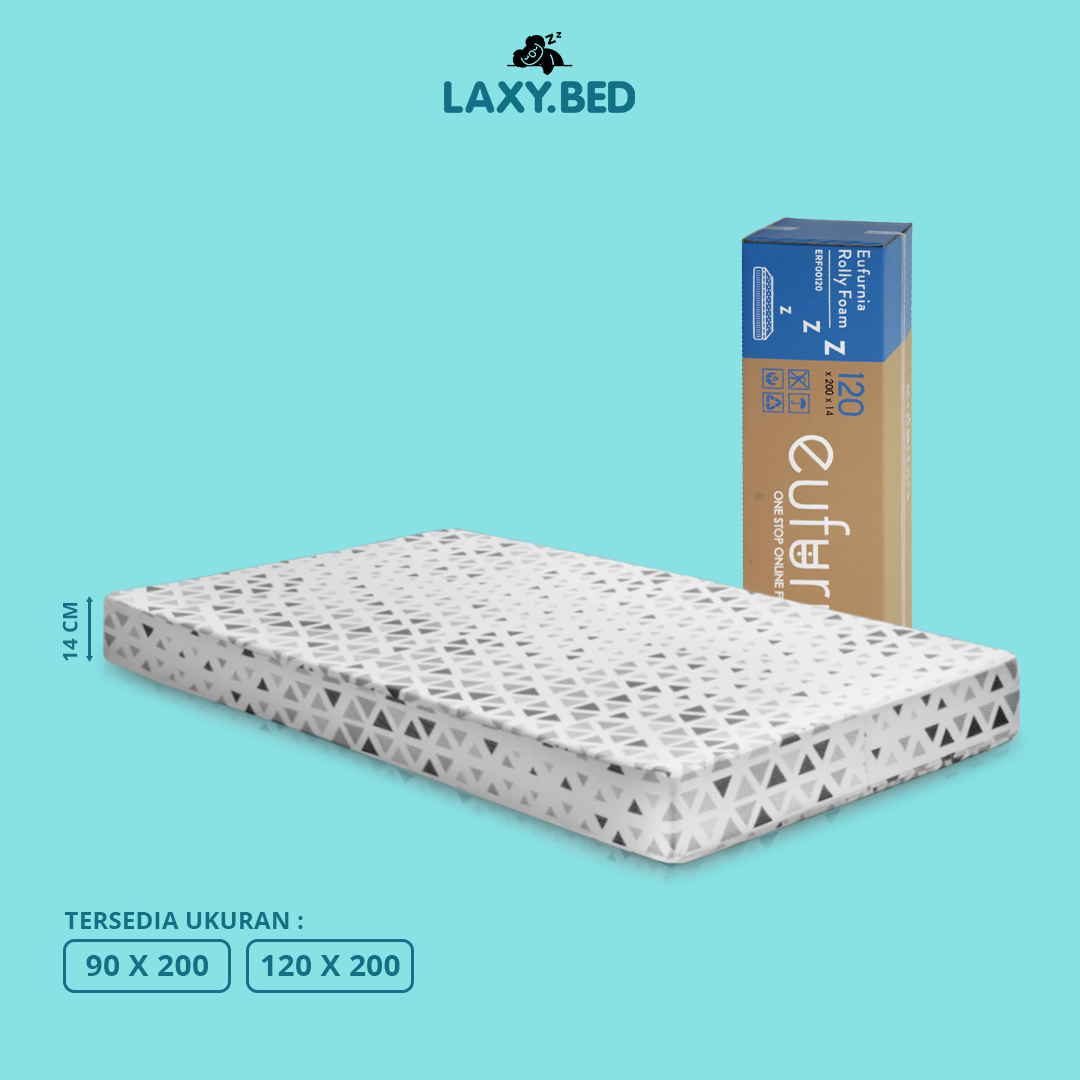 Laxy Bed Rolly Foam - Kasur Busa Vakum - Kasur Gulung - EUFURNIA Rolly Foam gallery 1