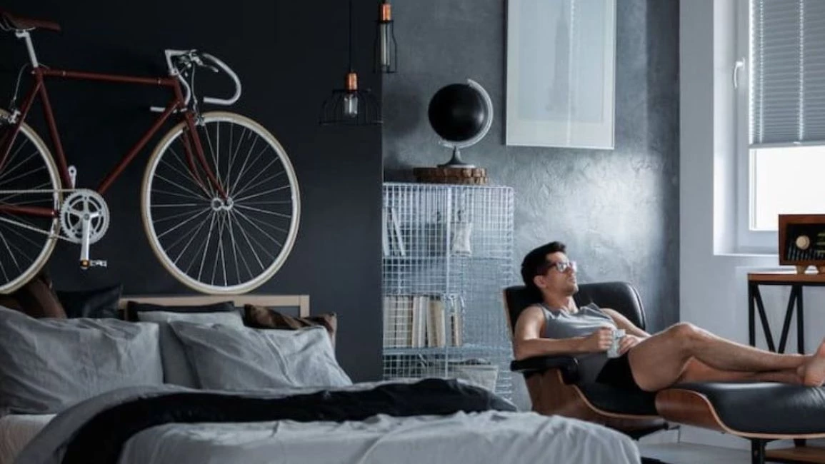 kamar laki laki sederhana