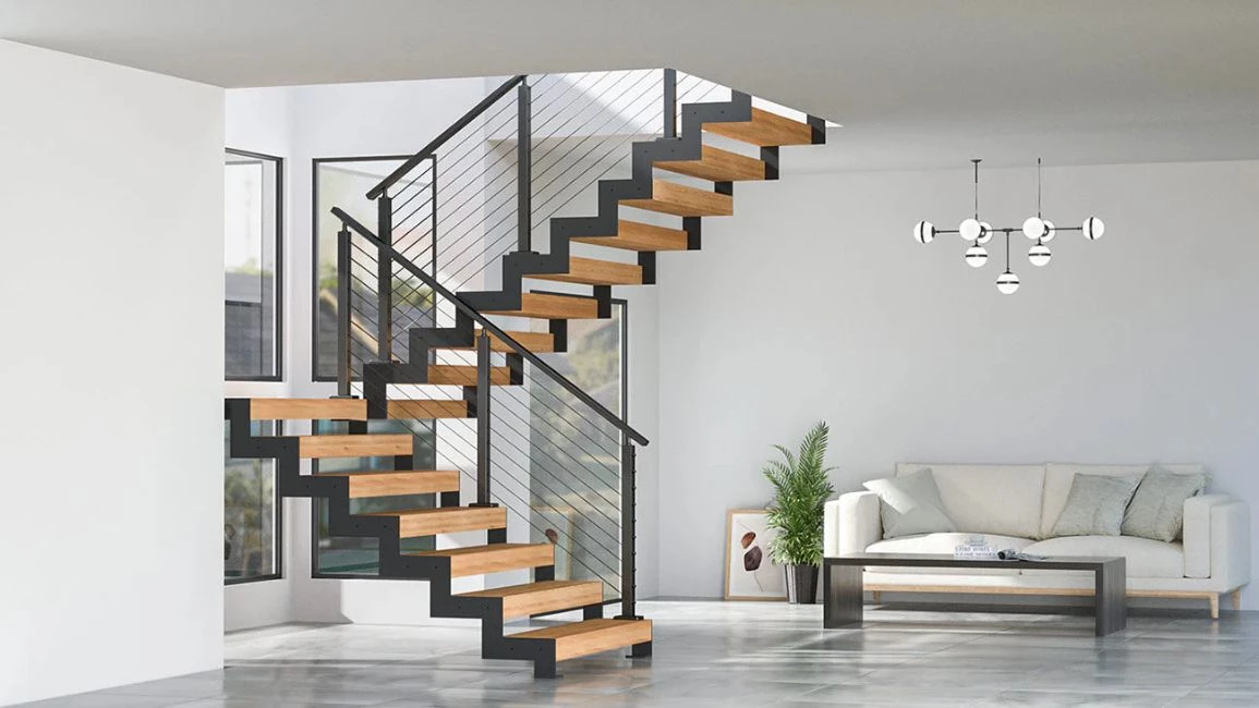 railing tangga minimalis unik
