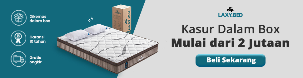 Laxy Bed Springbed Pocket dalam Box