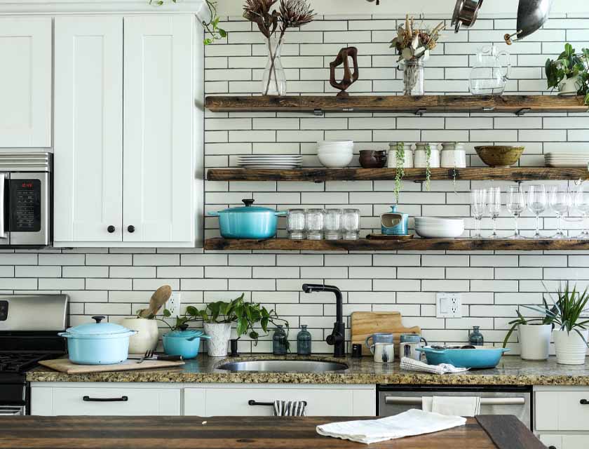 Dapur Minimalis Bersih dan Terorganisir