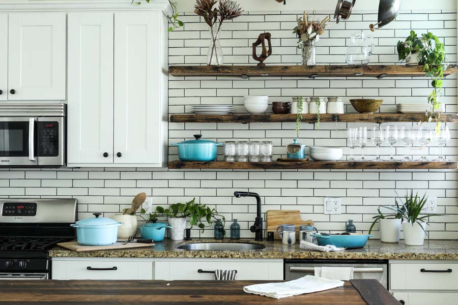 Dekorasi Dapur yang Membuat Peralatan Dapur Tertata Rapi