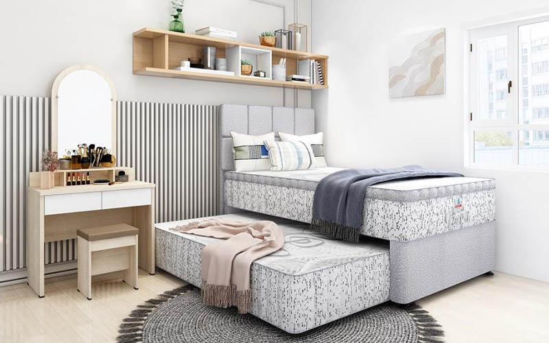 Gunakan Furniture Multifungsi di kamar tidur minimalis