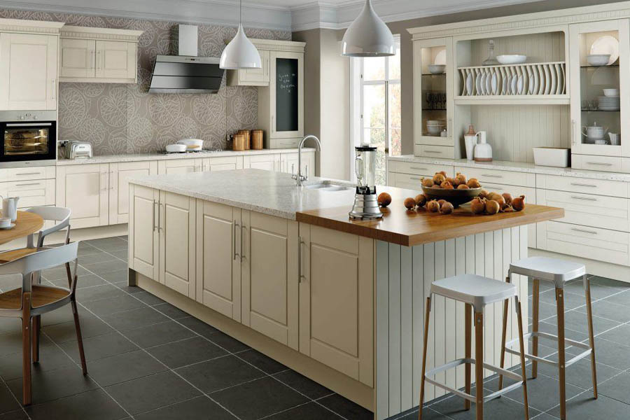 Inspirasi Dapur Sederhana Minimalis Warna Cream