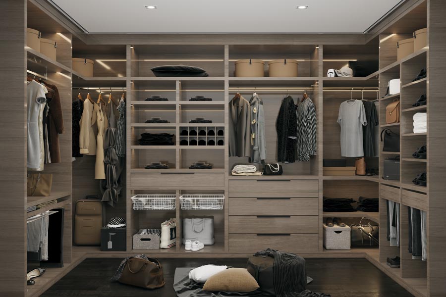 Lemari Pakaian Banyak Storage