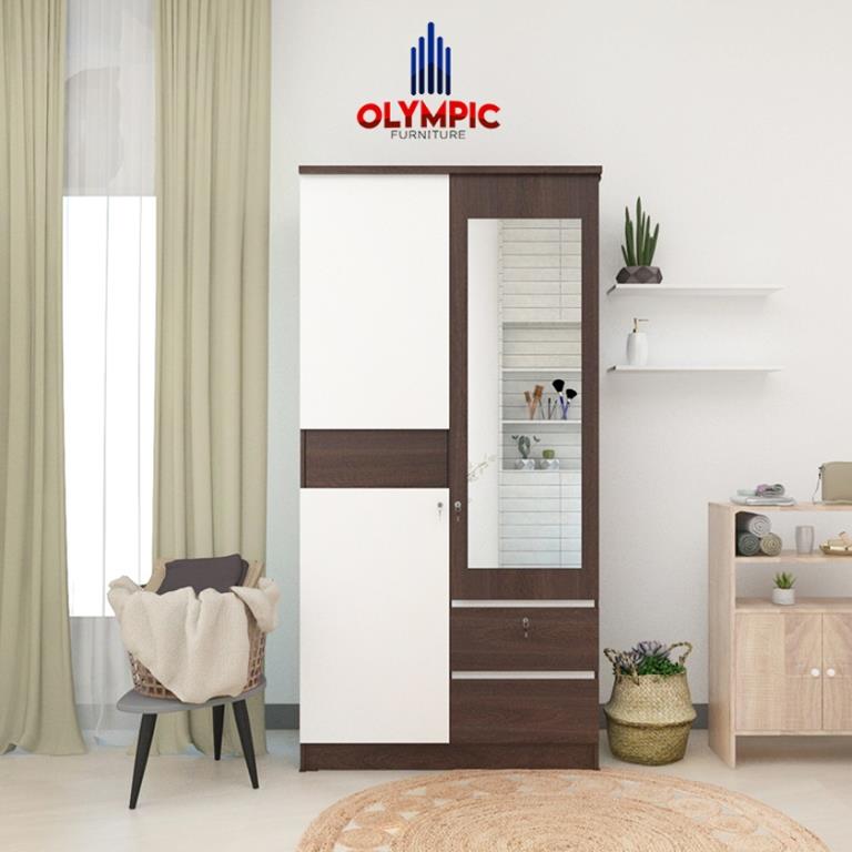 Lemari Pakaian Olympic 2 Pintu Izuna