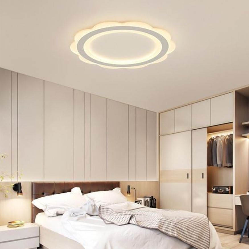 desain Plafon Berwarna Kuning Cerah