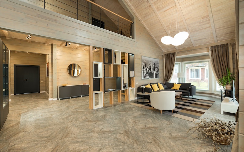 Plafon Minimalis Kayu Estetik